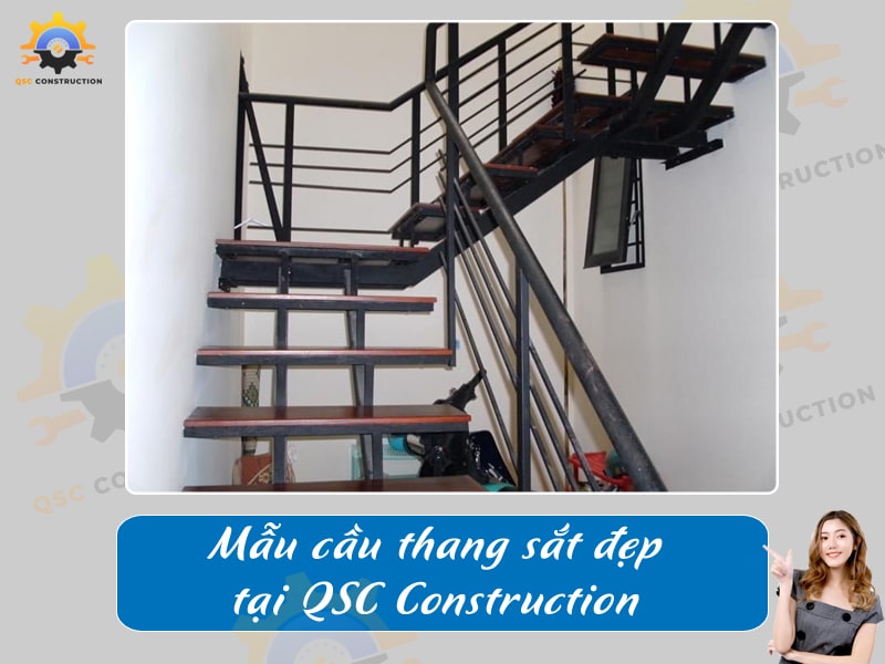 Báo giá, thi công cầu thang sắt tại Hà Nội giá tốt [200+ mẫu mới]