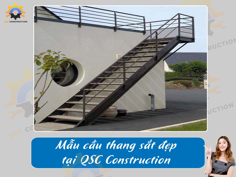 Báo giá, thi công cầu thang sắt tại Hà Nội giá tốt [200+ mẫu mới]