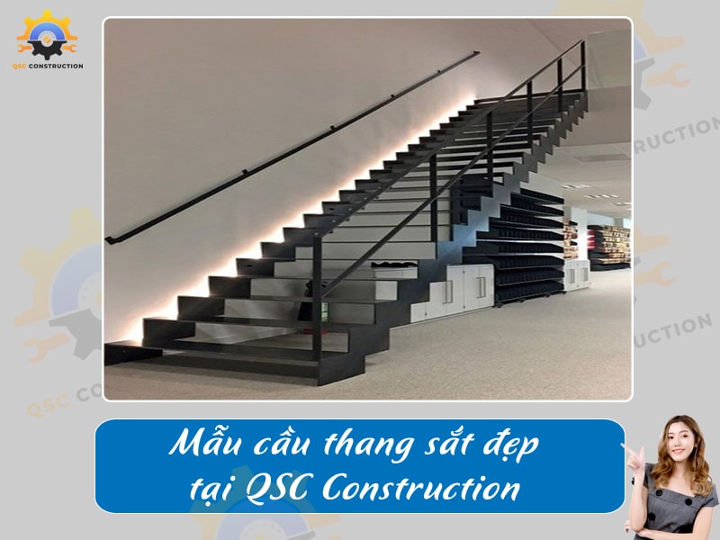 Báo giá, thi công cầu thang sắt tại Hà Nội giá tốt [200+ mẫu mới]