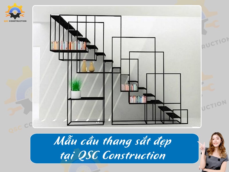 Báo giá, thi công cầu thang sắt tại Hà Nội giá tốt [200+ mẫu mới]