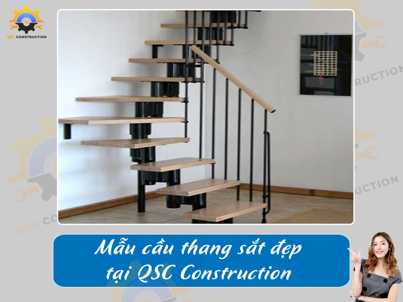 Báo giá, thi công cầu thang sắt tại Hà Nội giá tốt [200+ mẫu mới]