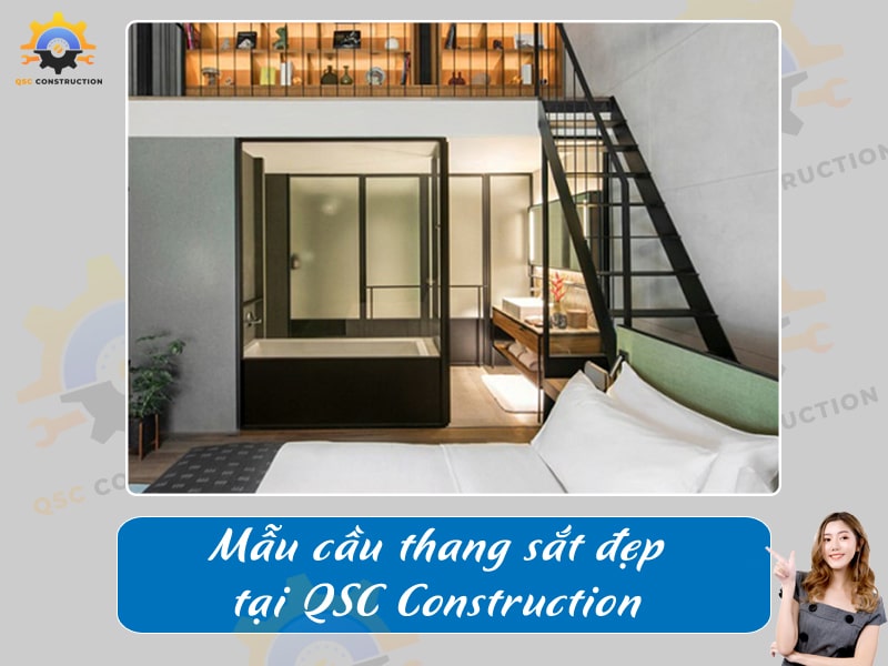 Báo giá, thi công cầu thang sắt tại Hà Nội giá tốt [200+ mẫu mới]