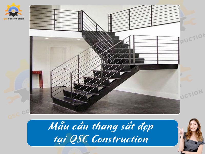 Báo giá, thi công cầu thang sắt tại Hà Nội giá tốt [200+ mẫu mới]