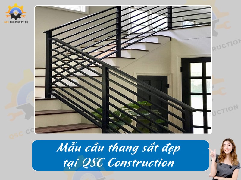 Báo giá, thi công cầu thang sắt tại Hà Nội giá tốt [200+ mẫu mới]