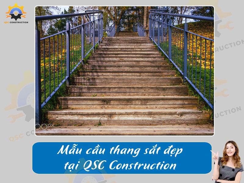 Báo giá, thi công cầu thang sắt tại Hà Nội giá tốt [200+ mẫu mới]