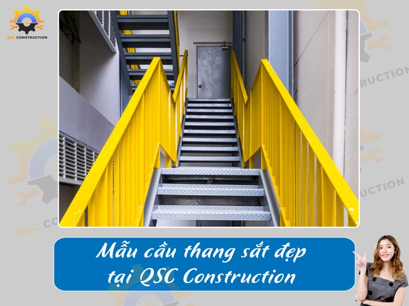 Báo giá, thi công cầu thang sắt tại Hà Nội giá tốt [200+ mẫu mới]