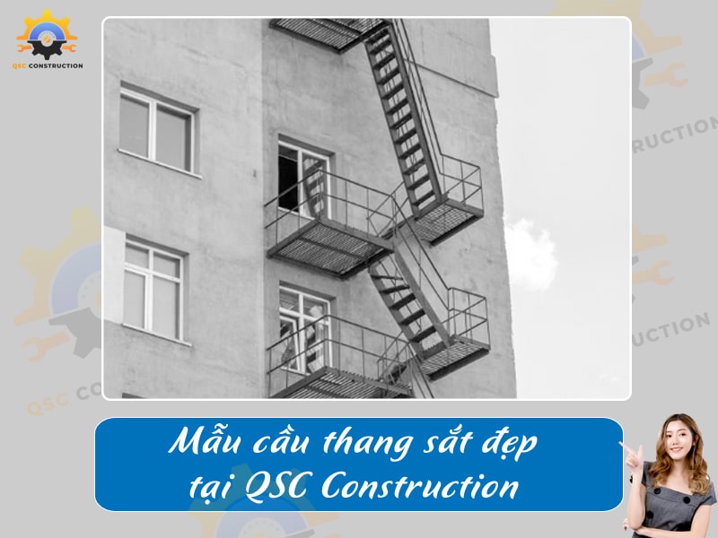 Báo giá, thi công cầu thang sắt tại Hà Nội giá tốt [200+ mẫu mới]