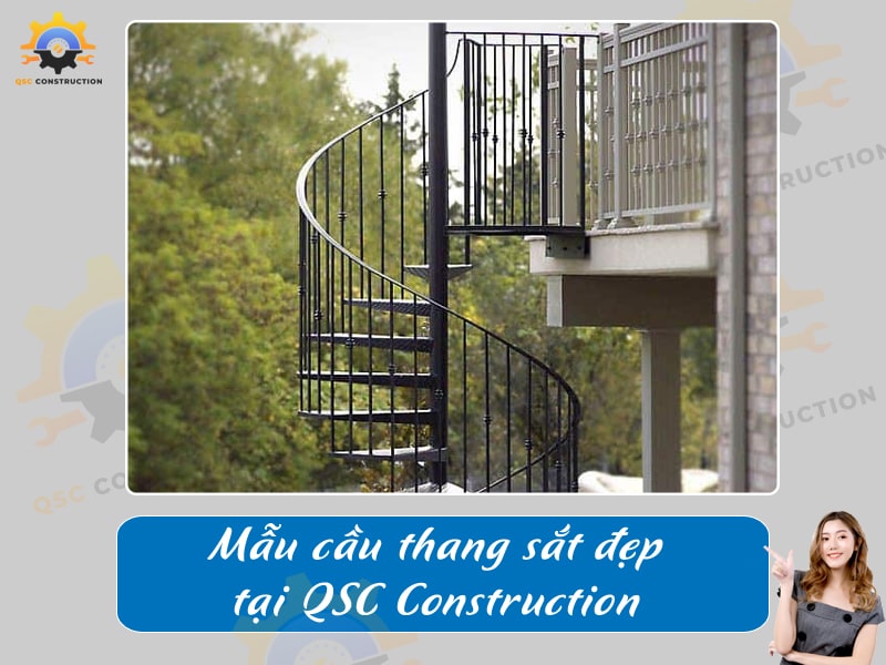 Báo giá, thi công cầu thang sắt tại Hà Nội giá tốt [200+ mẫu mới]