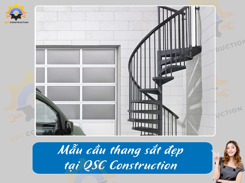 Báo giá, thi công cầu thang sắt tại Hà Nội giá tốt [200+ mẫu mới]