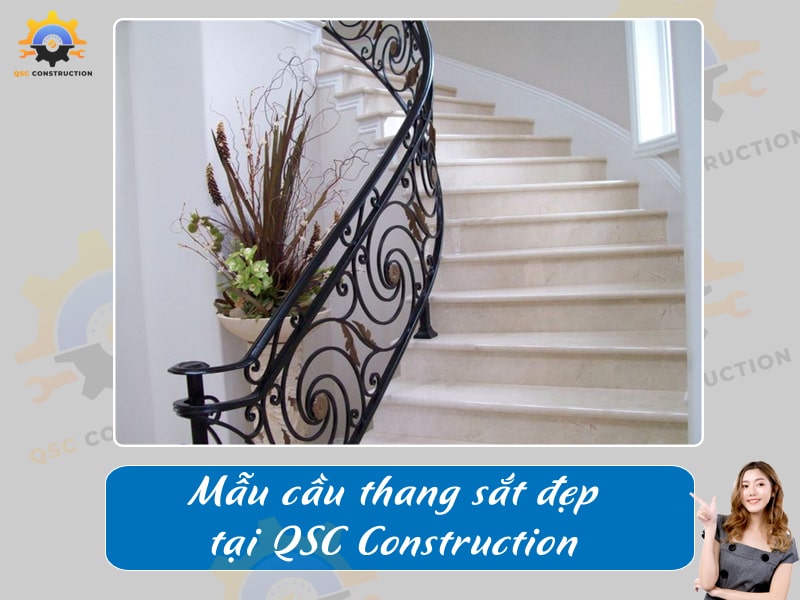 Báo giá, thi công cầu thang sắt tại Hà Nội giá tốt [200+ mẫu mới]