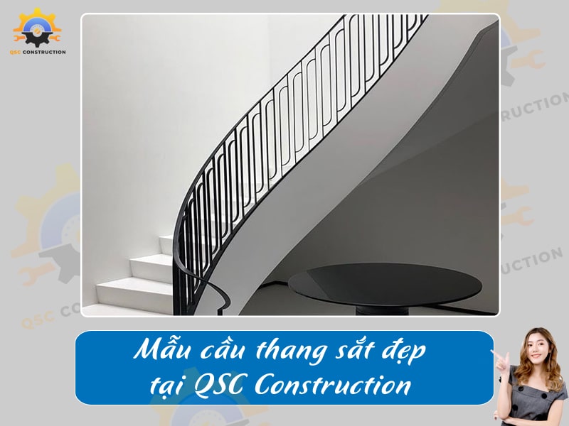 Báo giá, thi công cầu thang sắt tại Hà Nội giá tốt [200+ mẫu mới]