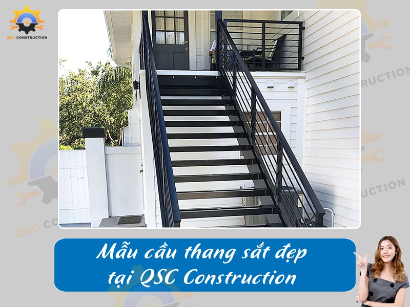 Báo giá, thi công cầu thang sắt tại Hà Nội giá tốt [200+ mẫu mới]
