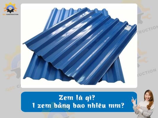 Zem là gì? 1 zem bằng bao nhiêu mm? 3 lưu ý khi chọn tôn lợp mái