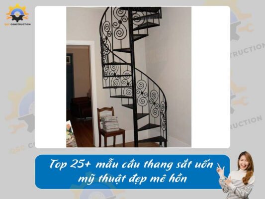 Top 25+ mẫu cầu thang sắt uốn mỹ thuật đẹp mê hồn