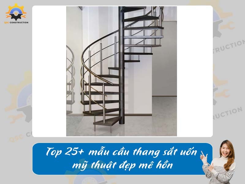 Top 25+ mẫu cầu thang sắt uốn mỹ thuật đẹp mê hồn
