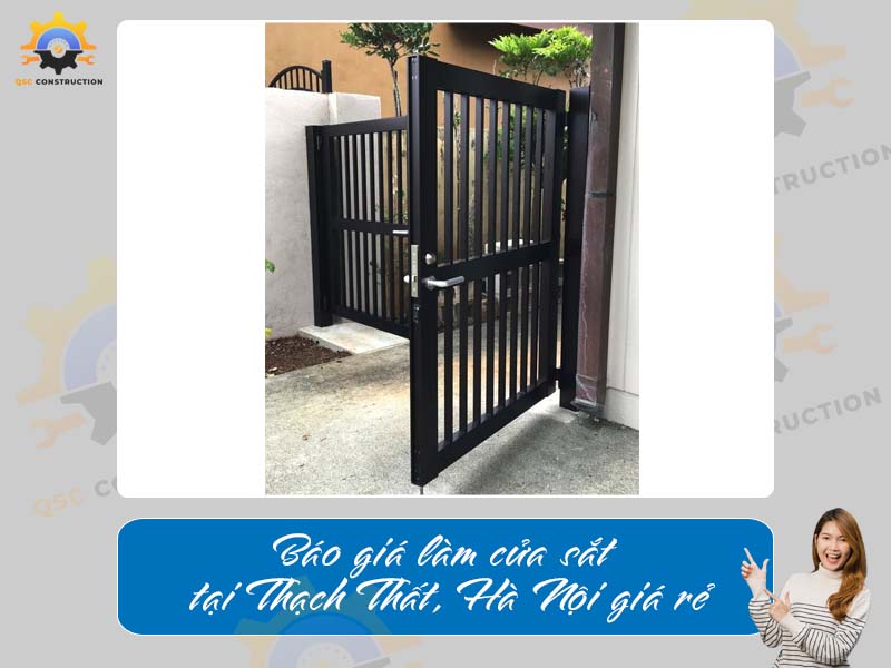 Báo giá làm cửa sắt tại Thạch Thất, Hà Nội giá rẻ
