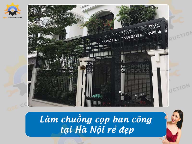 Báo giá làm chuồng cọp ban công tại Hà Nội rẻ đẹp