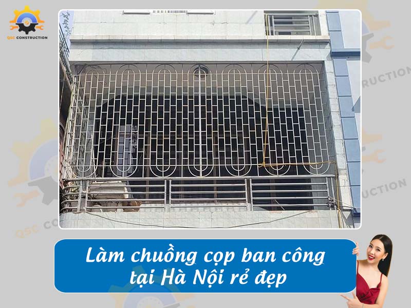 Báo giá làm chuồng cọp ban công tại Hà Nội rẻ đẹp