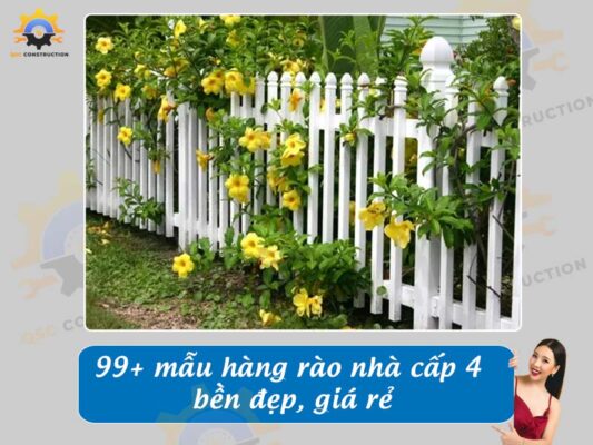 Báo giá 99+ mẫu hàng rào nhà cấp 4 bền đẹp, giá rẻ