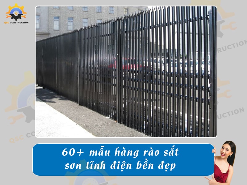 Top 60+ mẫu hàng rào sắt sơn tĩnh điện bền, giá rẻ hiện nay