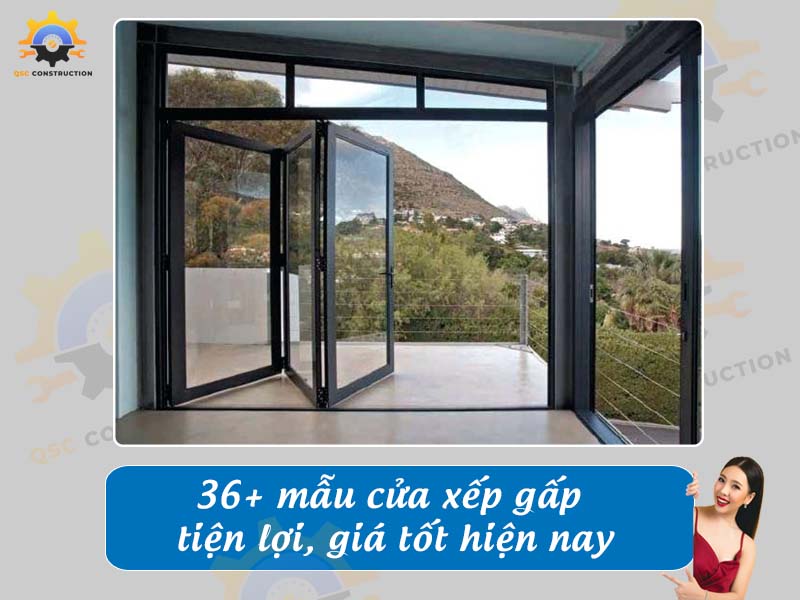 Báo giá 36+ mẫu cửa xếp gấp tiện lợi, giá tốt hiện nay