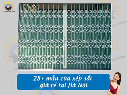 Báo giá 28+ mẫu cửa xếp sắt giá rẻ tại Hà Nội