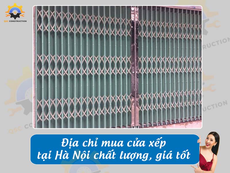 Địa chỉ mua cửa xếp tại Hà Nội chất lượng, giá tốt nhất