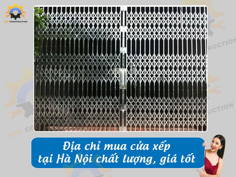 Địa chỉ mua cửa xếp tại Hà Nội chất lượng, giá tốt nhất