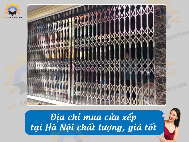 Địa chỉ mua cửa xếp tại Hà Nội chất lượng, giá tốt nhất