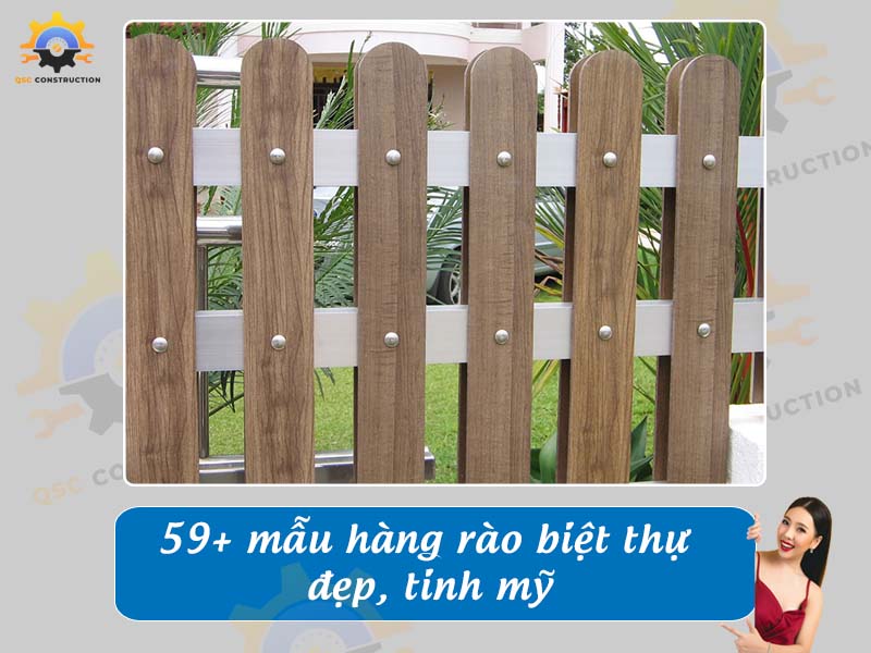 Báo giá 59+ mẫu hàng rào biệt thự đẹp, tinh mỹ