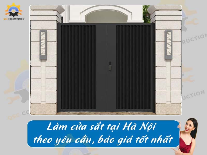 Làm cửa sắt tại Hà Nội theo yêu cầu, báo giá tốt nhất