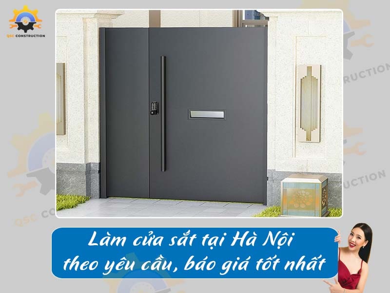 Làm cửa sắt tại Hà Nội theo yêu cầu, báo giá tốt nhất