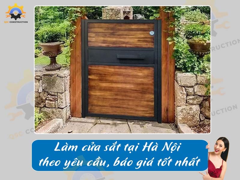 Làm cửa sắt tại Hà Nội theo yêu cầu, báo giá tốt nhất