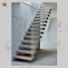 Mẫu cầu thang inox QSC INOXSTAIRS-11