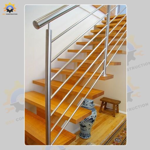 Mẫu cầu thang inox QSC INOXSTAIRS-14