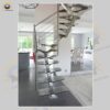 Mẫu cầu thang inox QSC INOXSTAIRS-18