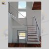 Mẫu cầu thang inox QSC INOXSTAIRS-23