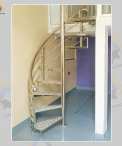 Mẫu cầu thang inox QSC INOXSTAIRS-31