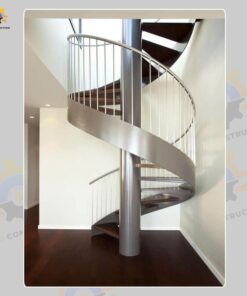 Mẫu cầu thang inox QSC INOXSTAIRS-35
