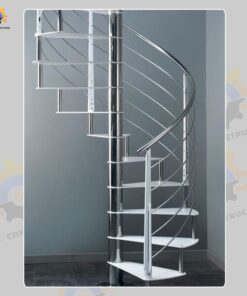 Mẫu cầu thang inox QSC INOXSTAIRS-36