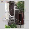 Mẫu cầu thang inox QSC INOXSTAIRS-46