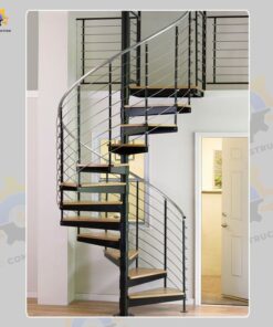 Mẫu cầu thang inox QSC INOXSTAIRS-48