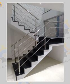 Mẫu cầu thang inox QSC INOXSTAIRS-06