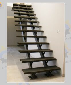 Mẫu cầu thang sắt QSC IRONSTAIRS-01