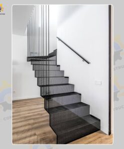Mẫu cầu thang sắt QSC IRONSTAIRS-10