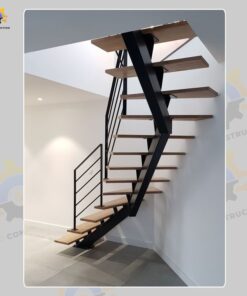 Mẫu cầu thang sắt QSC IRONSTAIRS-100