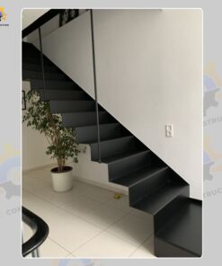 Mẫu cầu thang sắt QSC IRONSTAIRS-12
