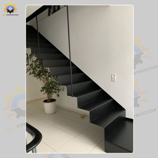 Mẫu cầu thang sắt QSC IRONSTAIRS-12