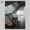 Mẫu cầu thang sắt QSC IRONSTAIRS-14