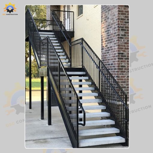 Mẫu cầu thang sắt QSC IRONSTAIRS-17